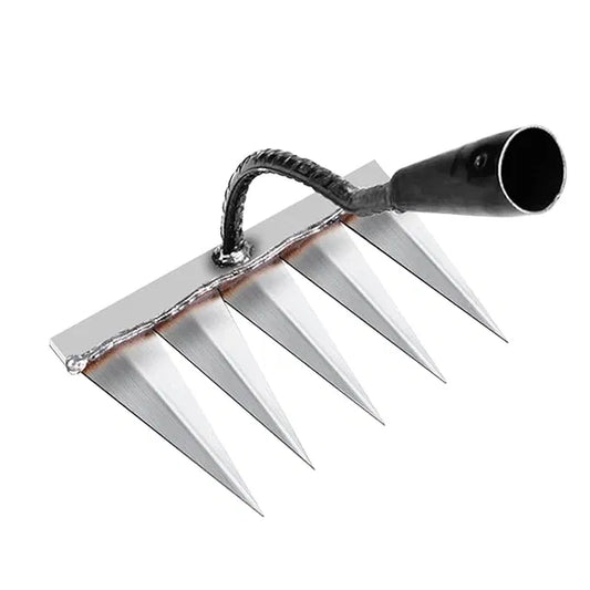 Teeth carbon steel garden weeding hand tool from brand 25560, designed for efficient garden weed removal.