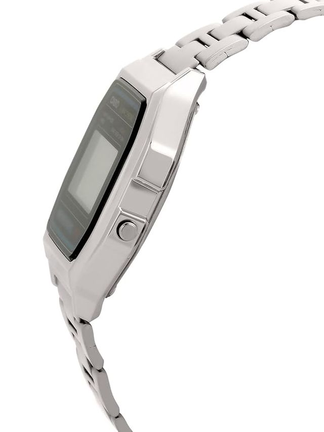 Casio unisex digital watch with black strap and digital display, designed for men and women, style 25960.