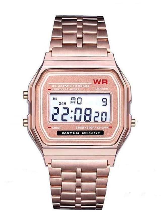Casio unisex digital watch with black resin strap and digital display, designed for men and women.