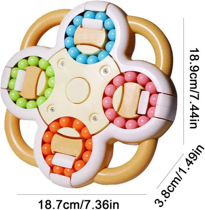 3D Puzzle Ball 4 Side by 26041, a challenging multi-sided puzzle toy with colorful geometric shapes and intricate design.