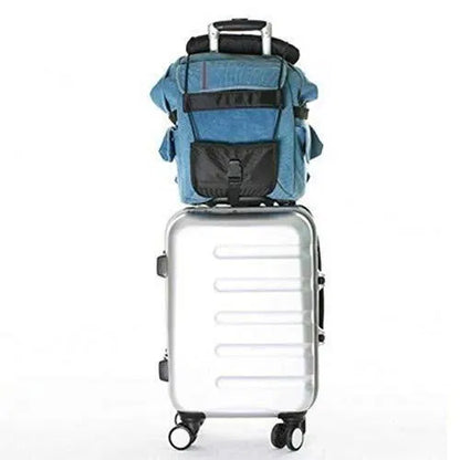 Adjustable luggage strap from 26072 luggage accessories with durable material and secure buckle for travel security.
