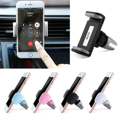 Wukusy 267 Universal Car Air Vent Mount for mobile phones, clips securely onto vehicle ventilation grille