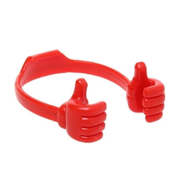Wukusy 269 Hand Shape Phone Holder, a mobile accessory, featuring a realistic hand shape for supporting smartphones.
