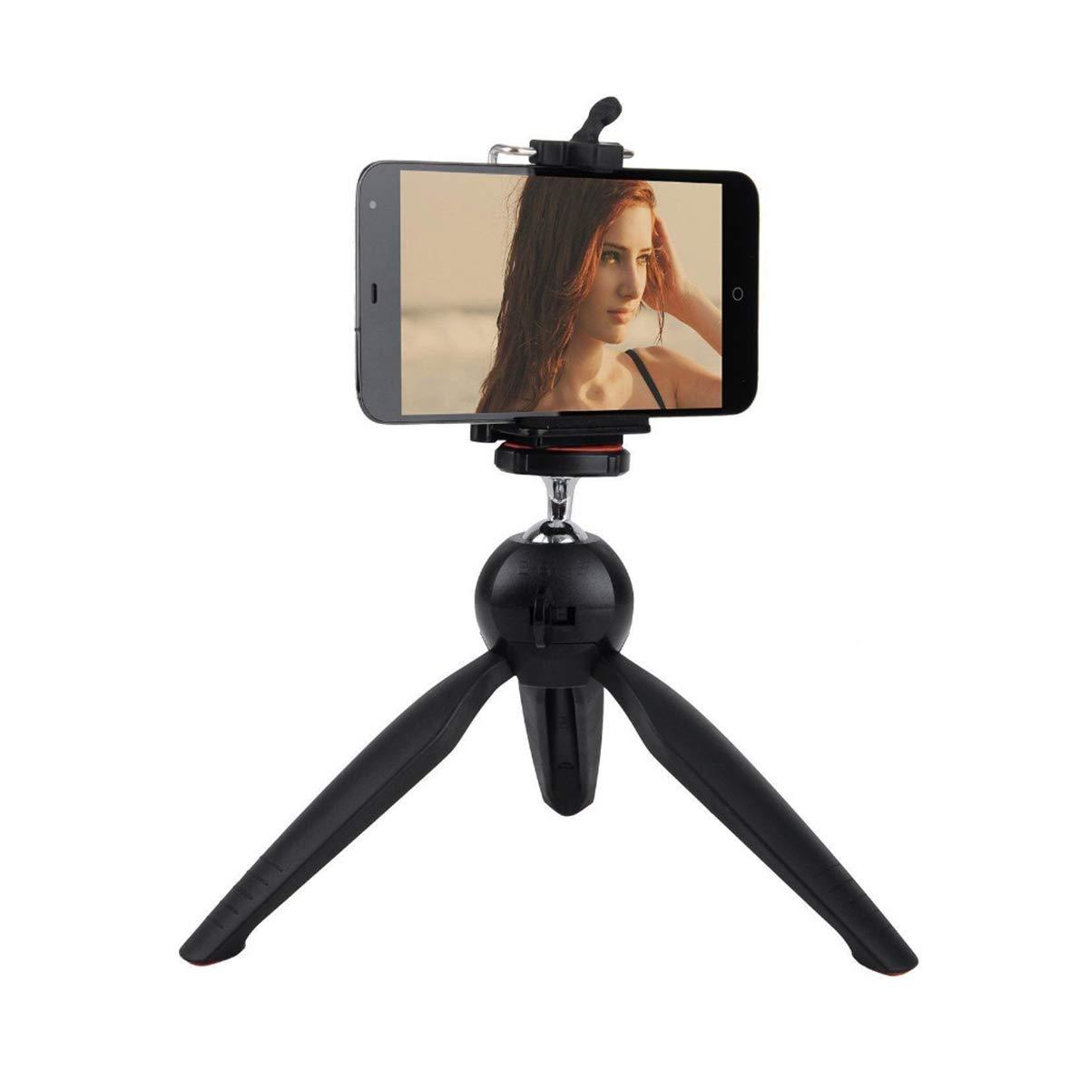Black Wukusy 272 Universal Mini Tripod for mobile devices, compact and lightweight for stable photo and video support.