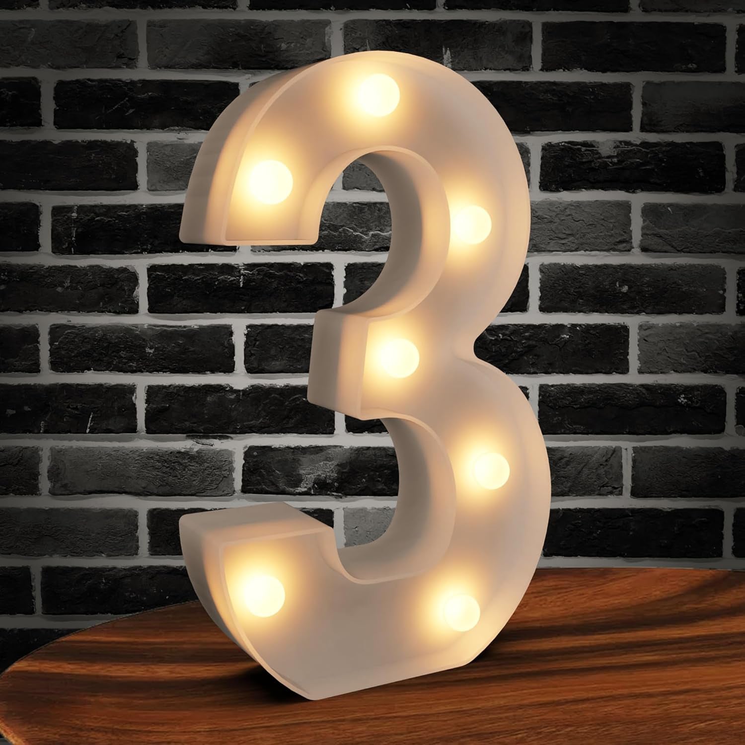 Wukusy mix design LED decorative night light for home decor, featuring colorful, artistic light patterns on a sleek night light base.
