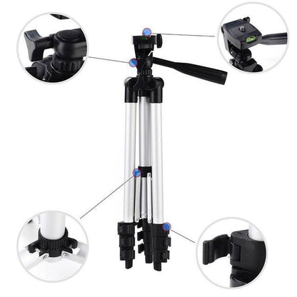 Wukusy 280 Camera Mobile Tripod for smartphones and cameras, compact and adjustable mobile accessories for stable shots