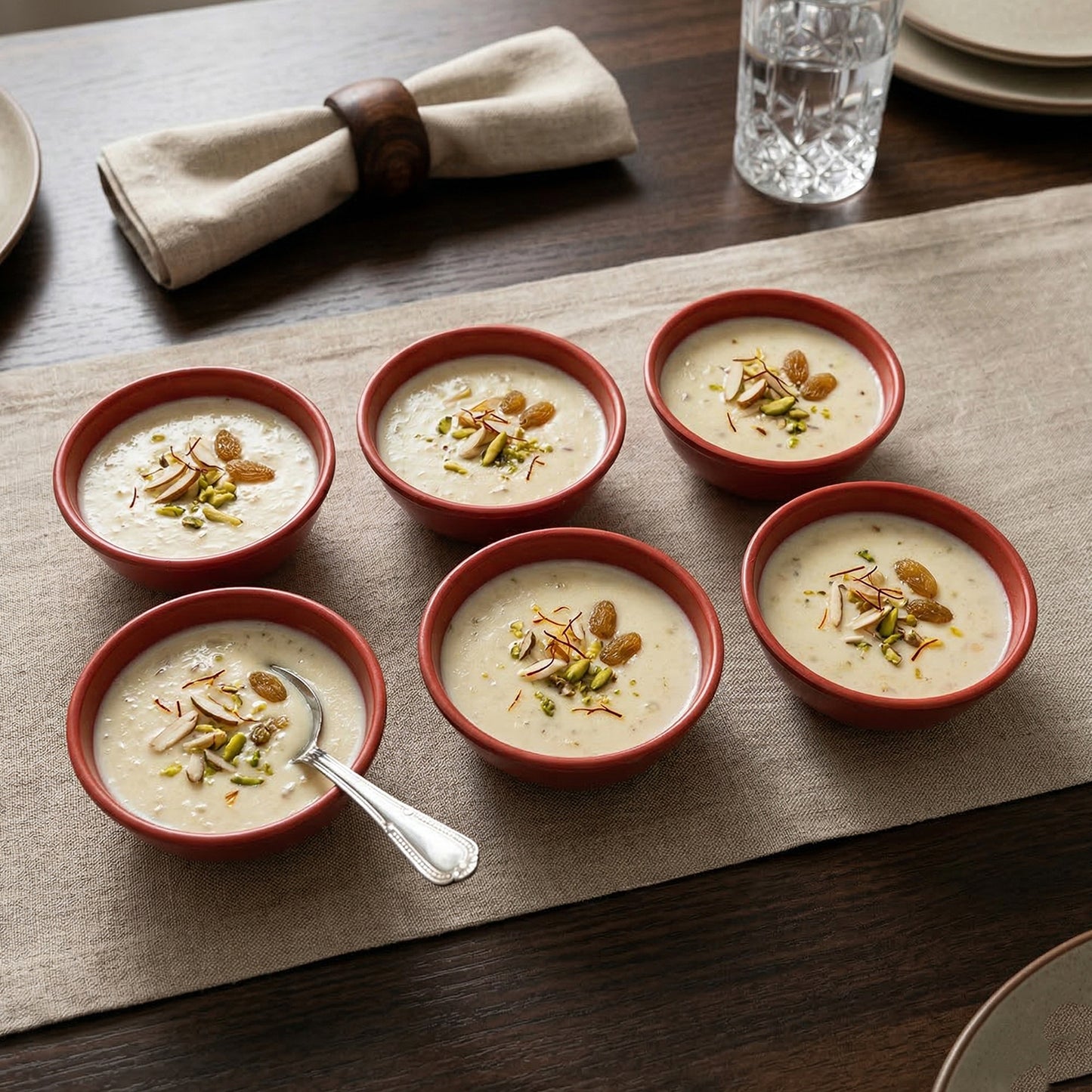 Colorful Wukusy multipurpose serving plate and bowl set with 3 plates and 6 bowls, perfect for serving and dining.