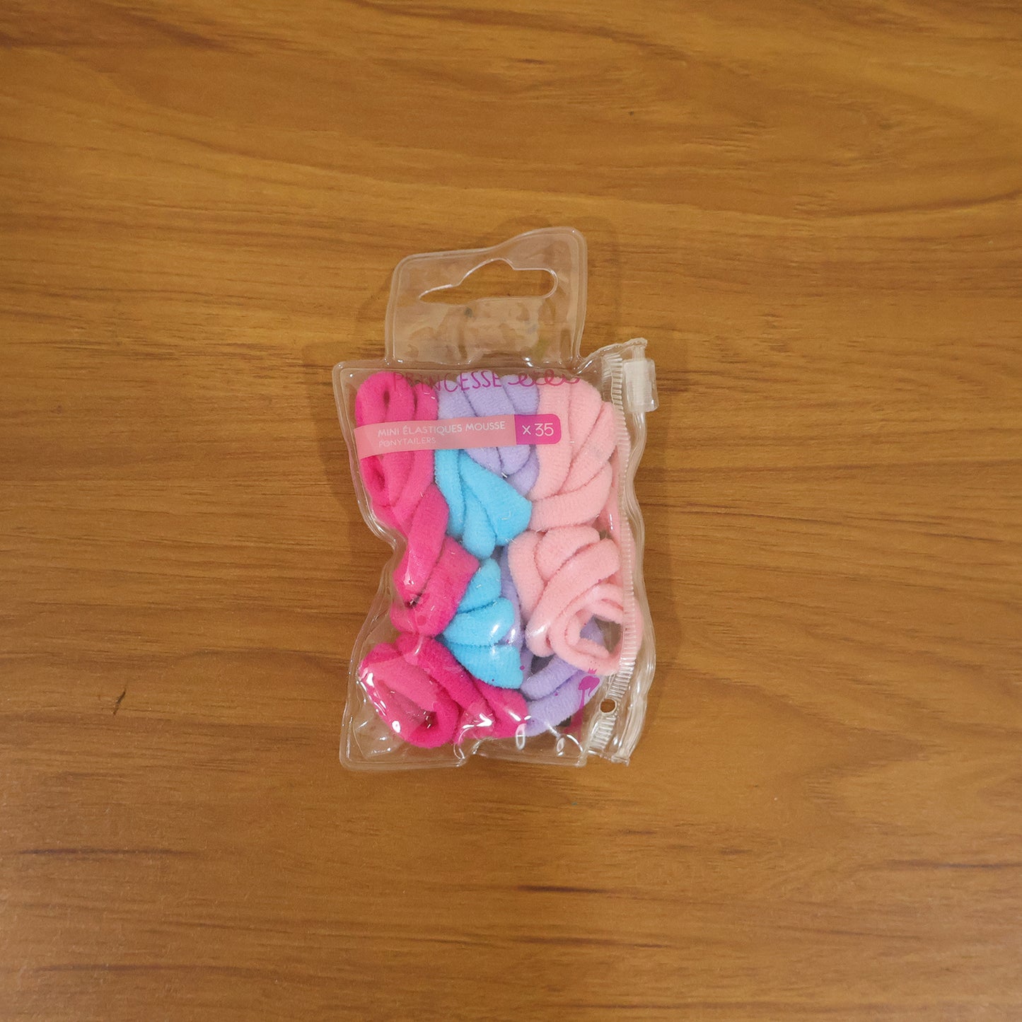 Wukusy soft elastic hair bands set with 35 stretchable, no-damage hair ties shown in the image.