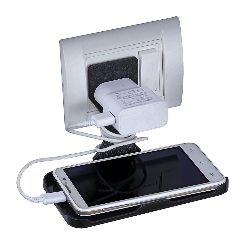Wukusy 291 mobile charging stand wall holder for convenient smartphone charging and organization.