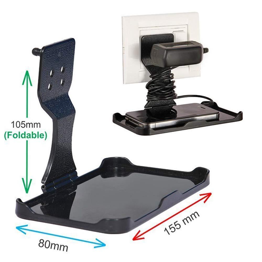 Wukusy 291 mobile charging stand wall holder with a sleek design for convenient smartphone charging and organization.