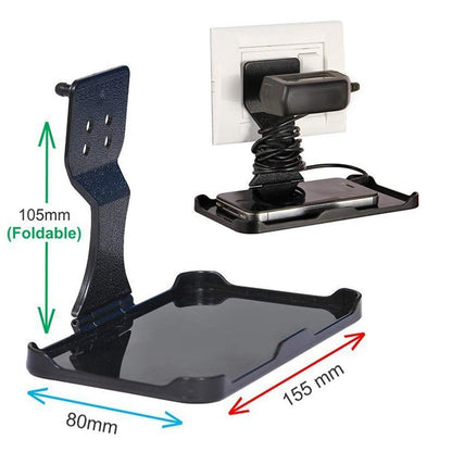 Wukusy 291 mobile charging stand wall holder with a sleek design for convenient smartphone charging and organization.
