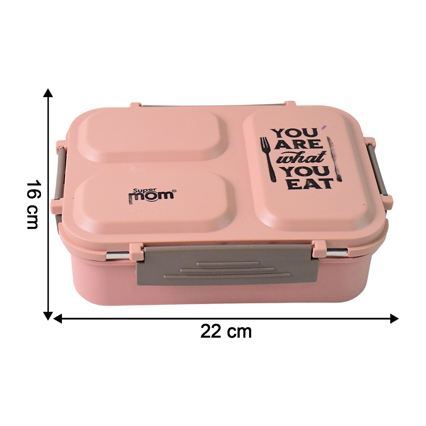 Wukusy Supermom stainless steel inner lunch box for home and kitchen use, featuring a sleek, durable design for meal storage
