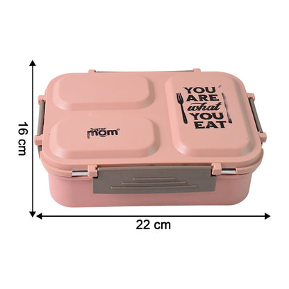 Wukusy Supermom stainless steel inner lunch box for home and kitchen use, featuring a sleek, durable design for meal storage
