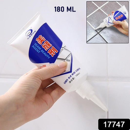 Wukusy waterproof silicone sealant tube for filling tile and sink gaps, ideal for bathroom, kitchen, and home repairs.