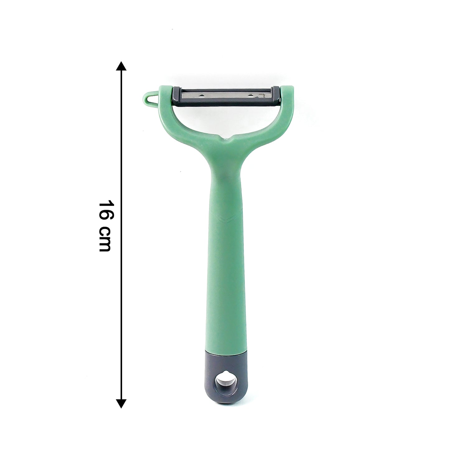 Wukusy Apex Premium ergonomic vegetable and fruit peeler with a comfortable handle, designed for kitchen use.