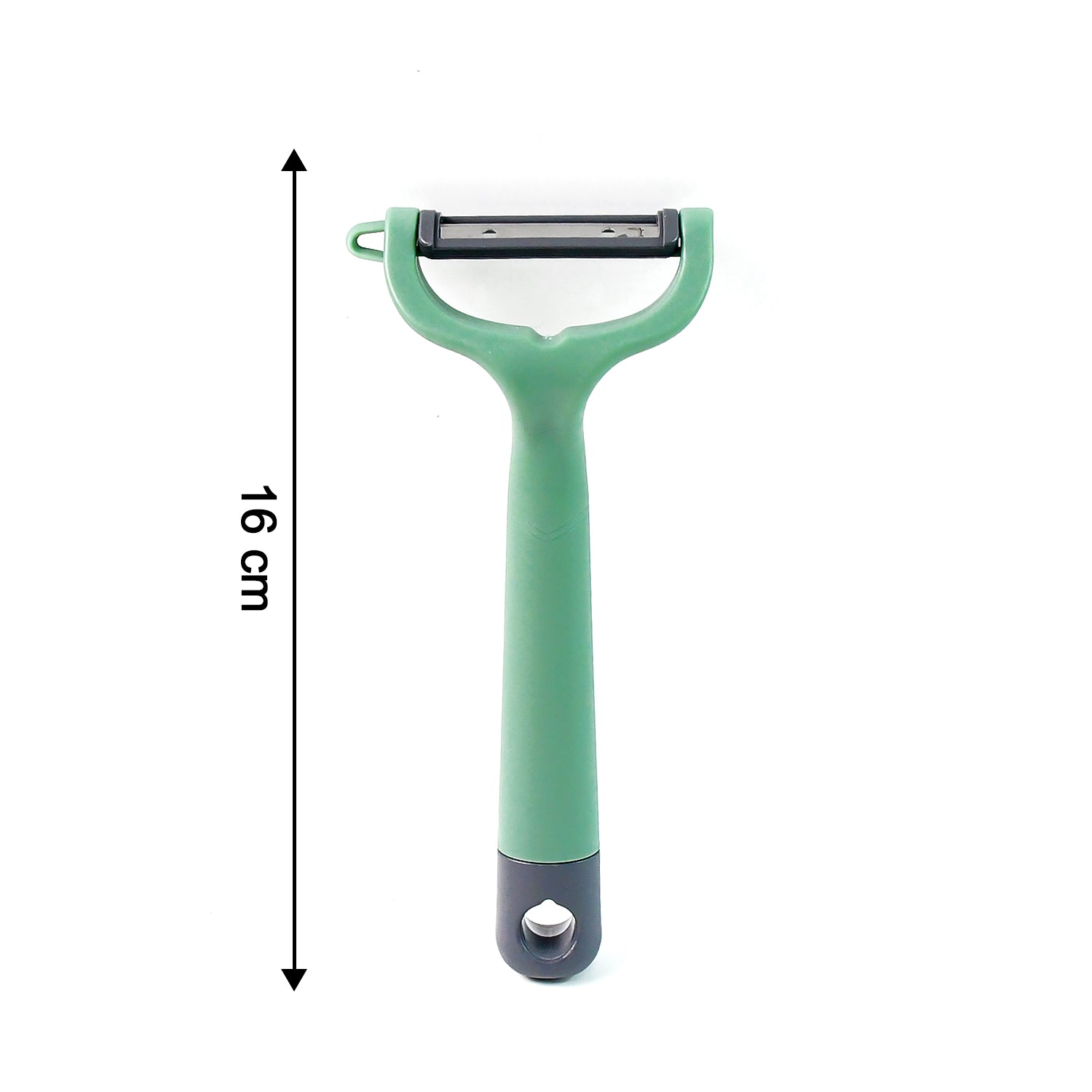 Wukusy Apex Premium ergonomic vegetable and fruit peeler with a comfortable handle, designed for kitchen use.