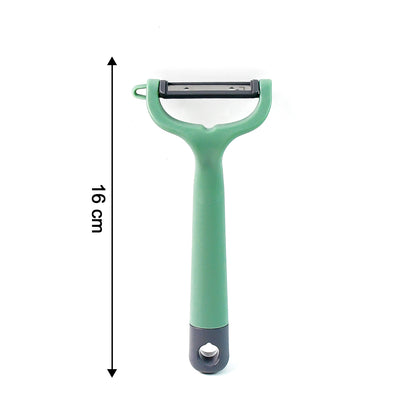Wukusy Apex Premium ergonomic vegetable and fruit peeler with a comfortable handle, designed for kitchen use.