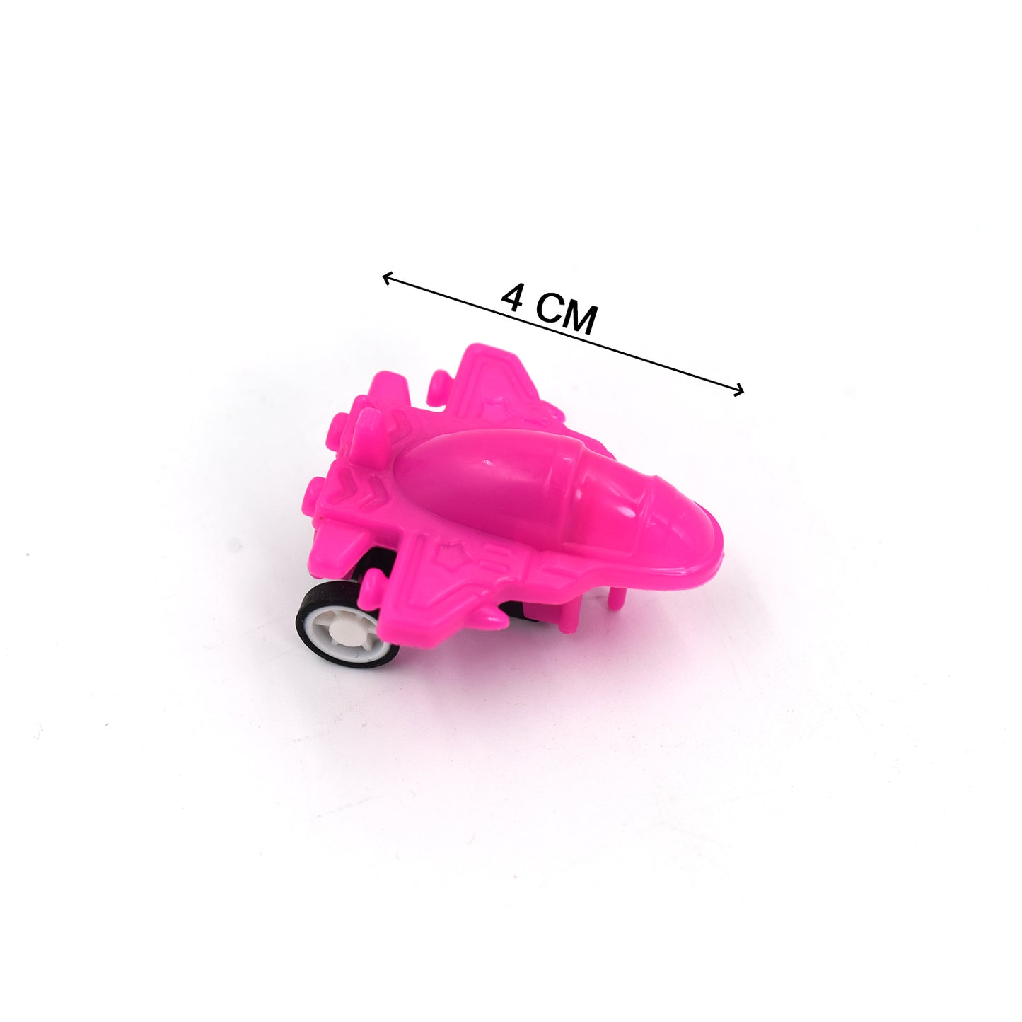 Wukusy 4406 Int Pull Back Mini Plane toy with colorful design, small size, and detailed features, suitable for young children.