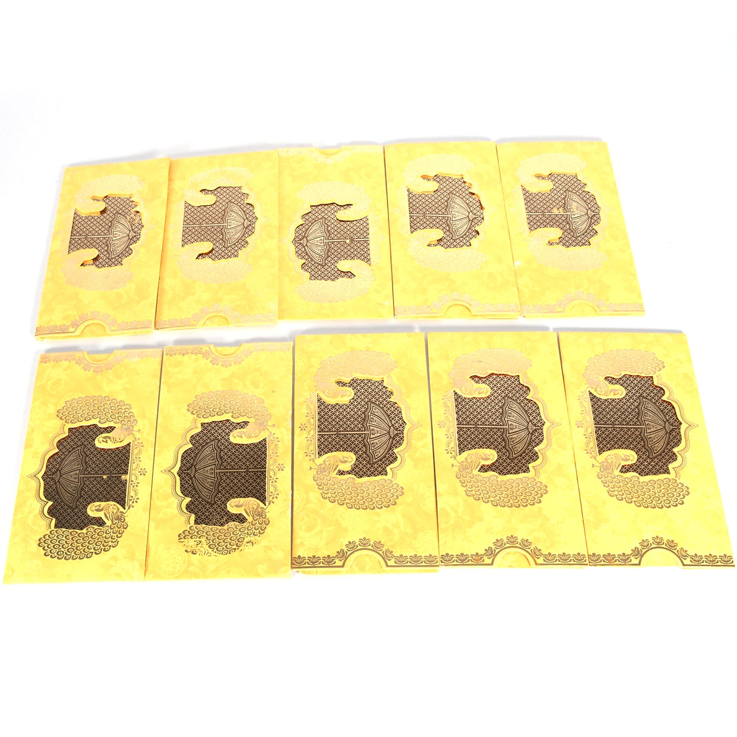 Set of 10 multicolor wedding gift envelopes by Wukusy, perfect for cash, money, or gift cover for birthdays, marriage, or baby showers.
