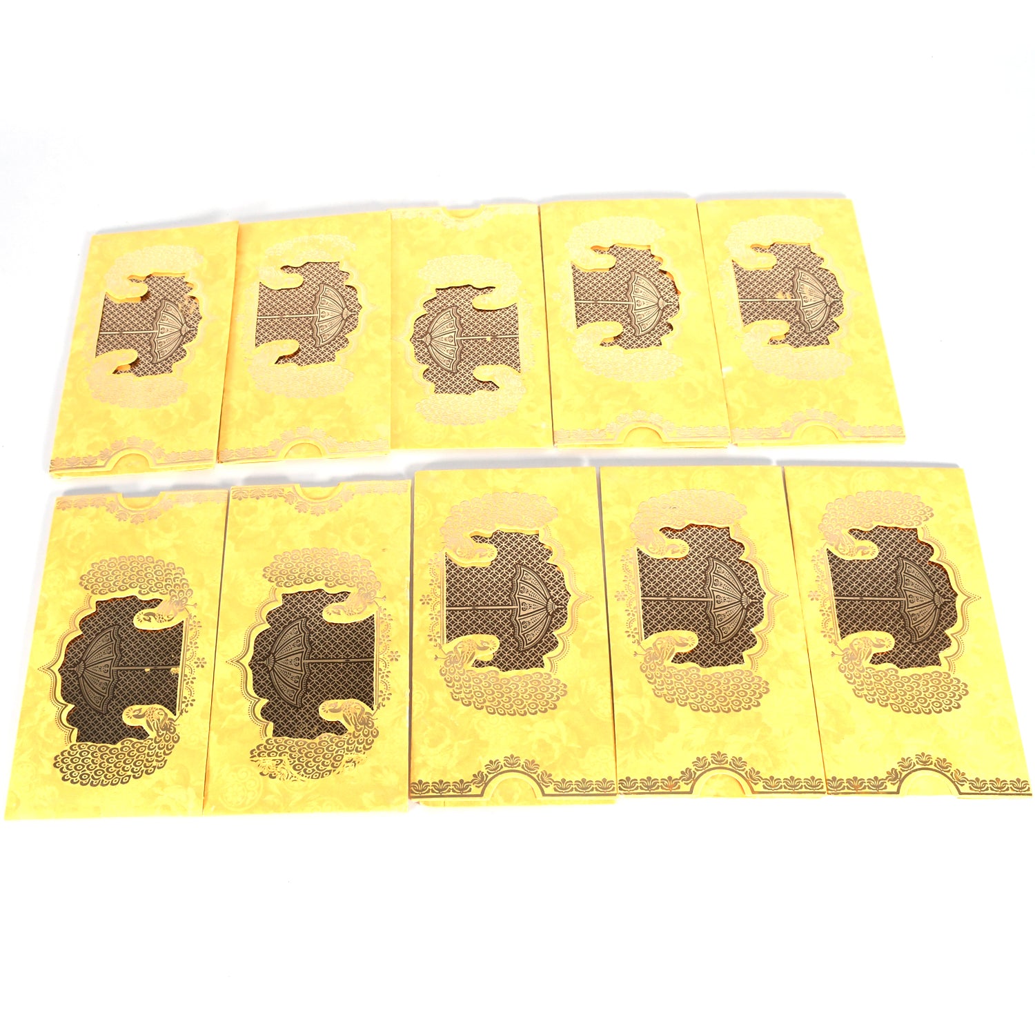 Set of 10 multicolor wedding gift envelopes by Wukusy, perfect for cash, money, or gift cover for birthdays, marriage, or baby showers.
