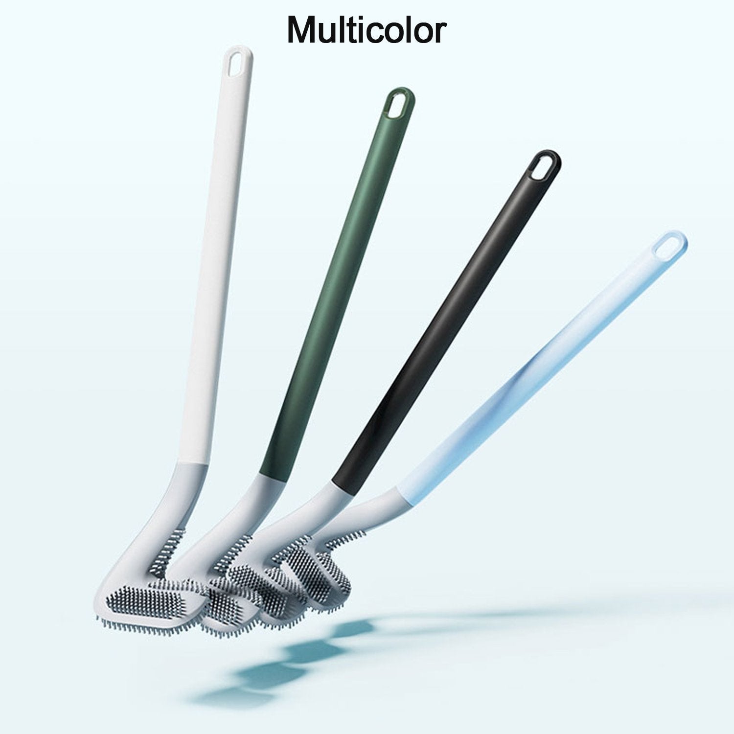 Wukusy golf-shaped toilet cleaner brush for bathroom, designed for effective toilet bowl cleaning and bathroom sanitation.
