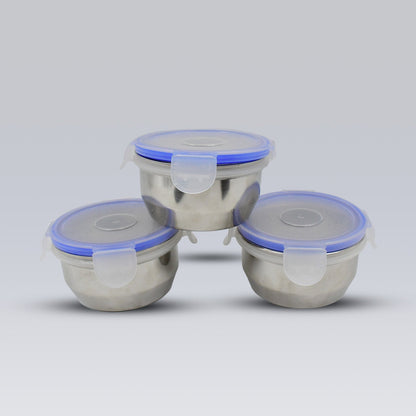 Wukusy stainless steel leak-proof lunch box with multiple compartments, ideal for office, school, and travel, durable and premium quality