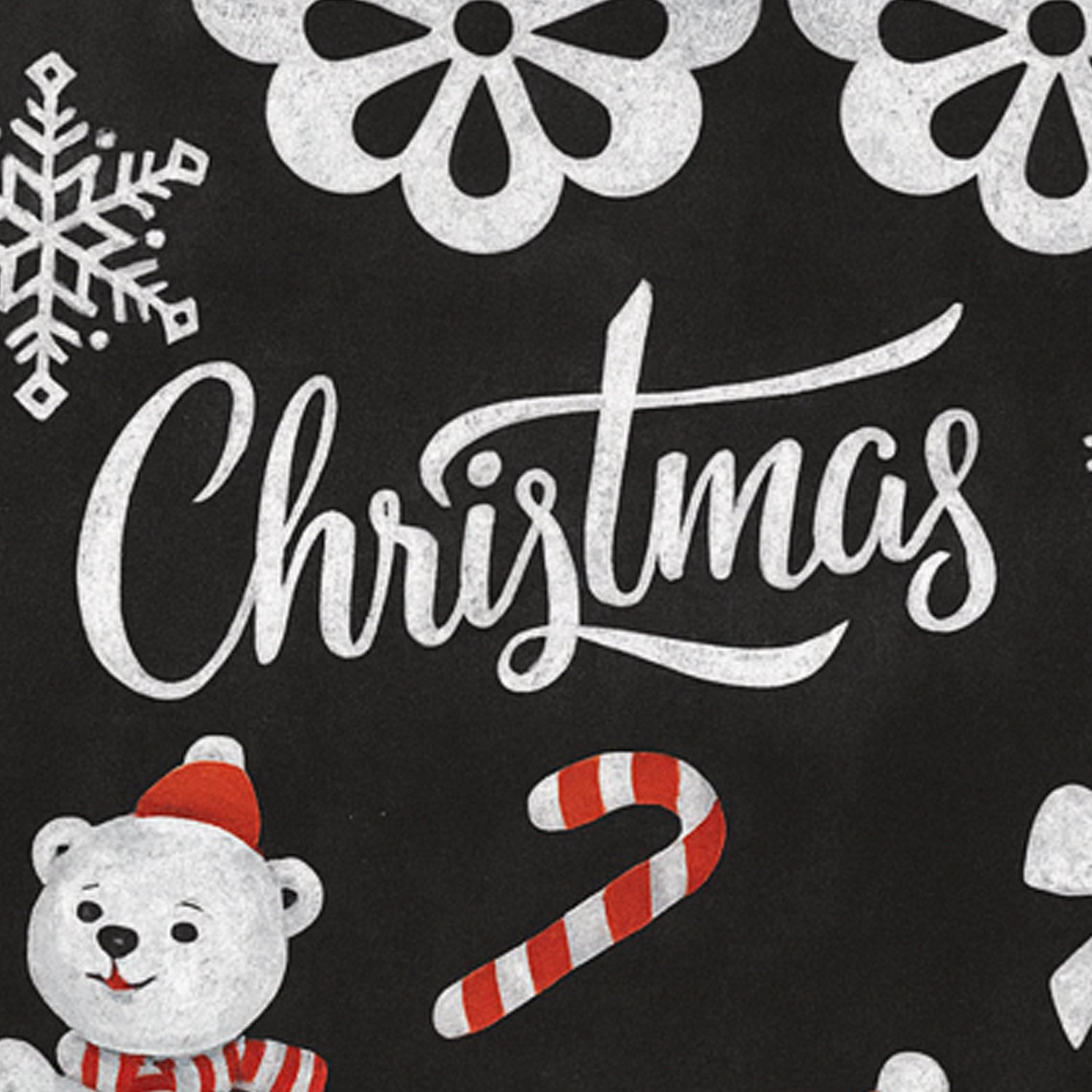 Christmas-themed decorative wall sticker by Wukusy showing festive holiday designs on a 90x60 cm home decor wall art piece.