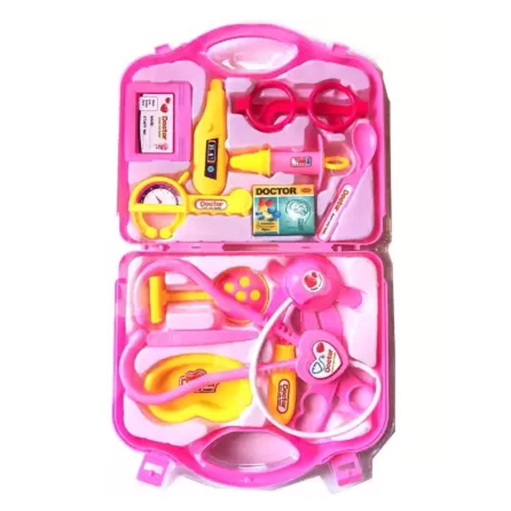 Colorful Wukusy 1903 Kids Doctor Set toy kit with medical tools for boys and girls, perfect for imaginative play.