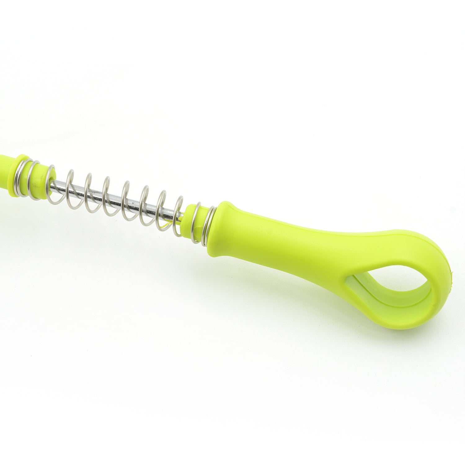 Wukusy multi-functional plastic mashed potatoes masher with comfort grip and stainless steel spring for easy mashing in nonstick pans.