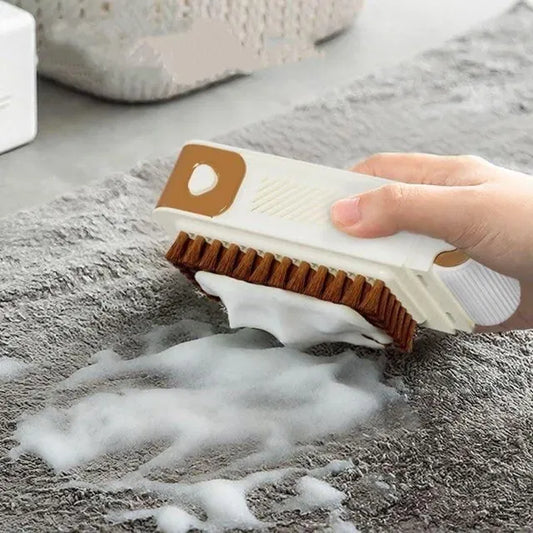 Portable scrubbing soap dispenser roller box for kitchen rolls, assorted colors, compact and easy to use kitchen roll dispenser.
