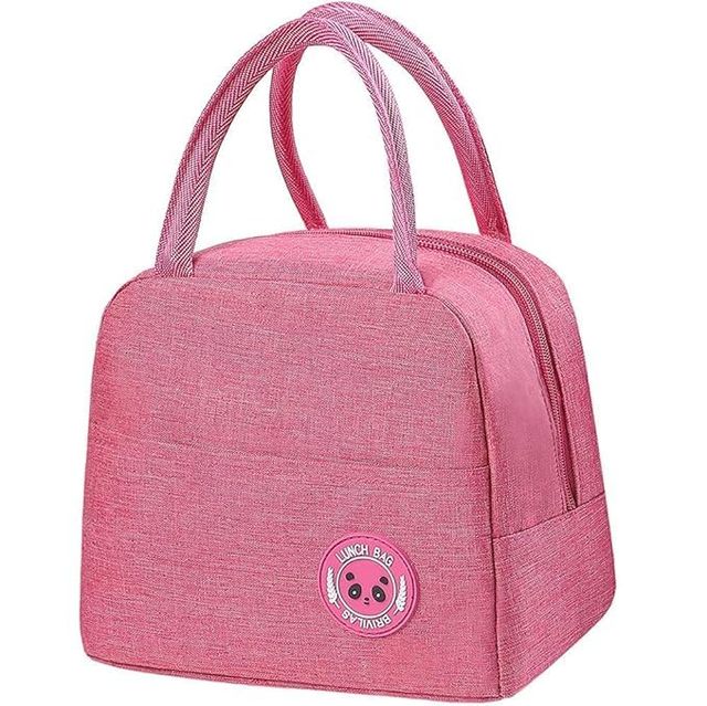 Insulated lunch box for office from 30969, compact and portable lunch bag with a zipper closure and modern design.