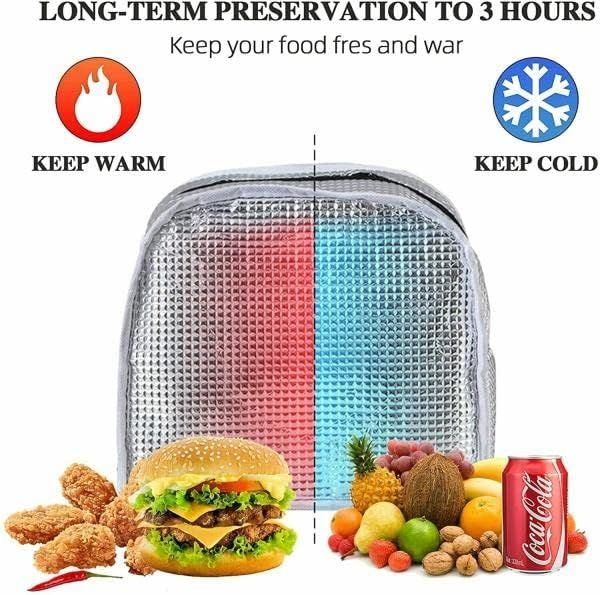 Office lunch bag by 30969, insulated lunch box with a zipper closure, ideal for carrying meals to work.