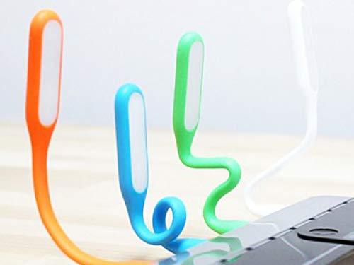 Wukusy 315 USB LED light lamp attached to a mobile device, portable mobile accessory for extra illumination.