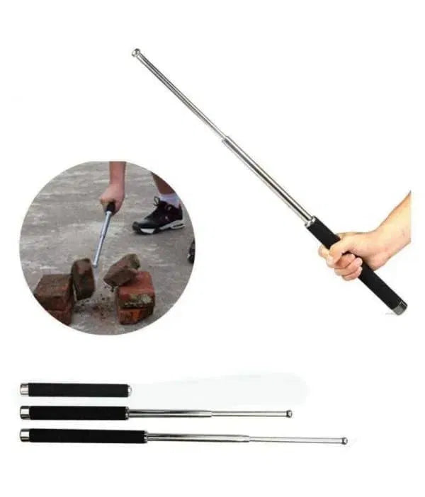 Professional multitool walking stick for adults with comfortable grip, foldable design, and carrying bag by 34774.
