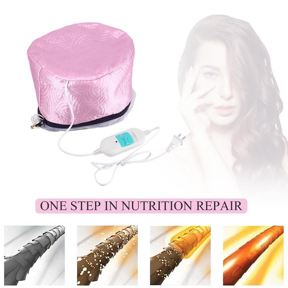 Wukusy thermal head spa cap with beauty steamer for nourishing scalp treatment and heat therapy.