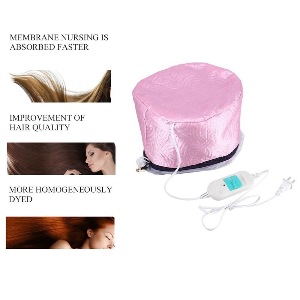 Wukusy 352 Thermal Head Spa Cap with beauty steamer for nourishing hair treatment and soothing heat therapy.