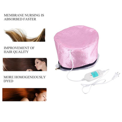 Wukusy 352 Thermal Head Spa Cap with beauty steamer for nourishing hair treatment and soothing heat therapy.