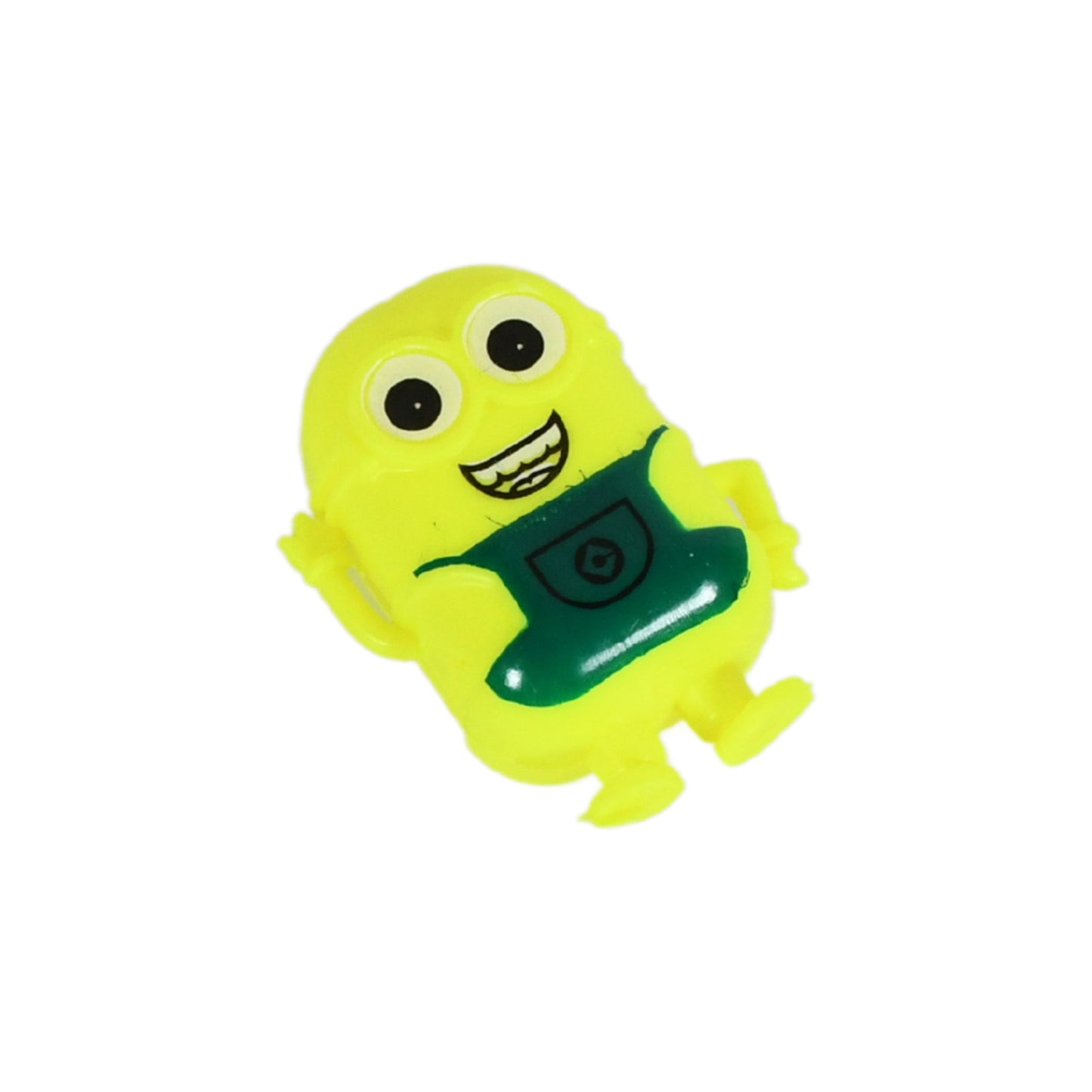 Small green Minion toy by Wukusy, cute and compact Minion figure perfect for kids' play and collection.