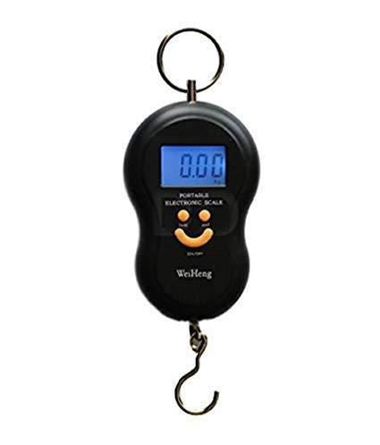 Wukusy 375 mini digital pocket scale displaying 40kg capacity with a smiley face LCD screen, portable and lightweight for precise weighing.