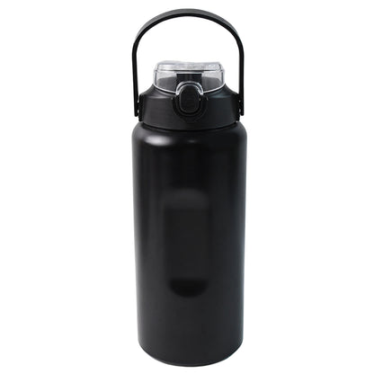 Large Wukusy stainless steel insulated water bottle, 1600ml capacity, with a sleek, durable design and secure lid for hot or cold drinks.