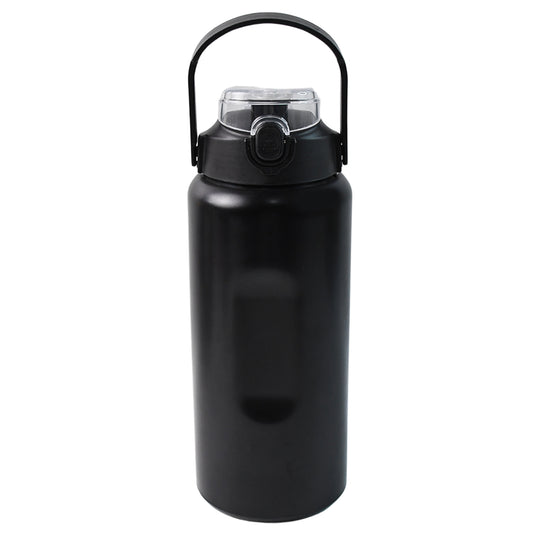 Large Wukusy stainless steel insulated water bottle, 1600ml capacity, with a sleek, durable design and secure lid for hot or cold drinks.
