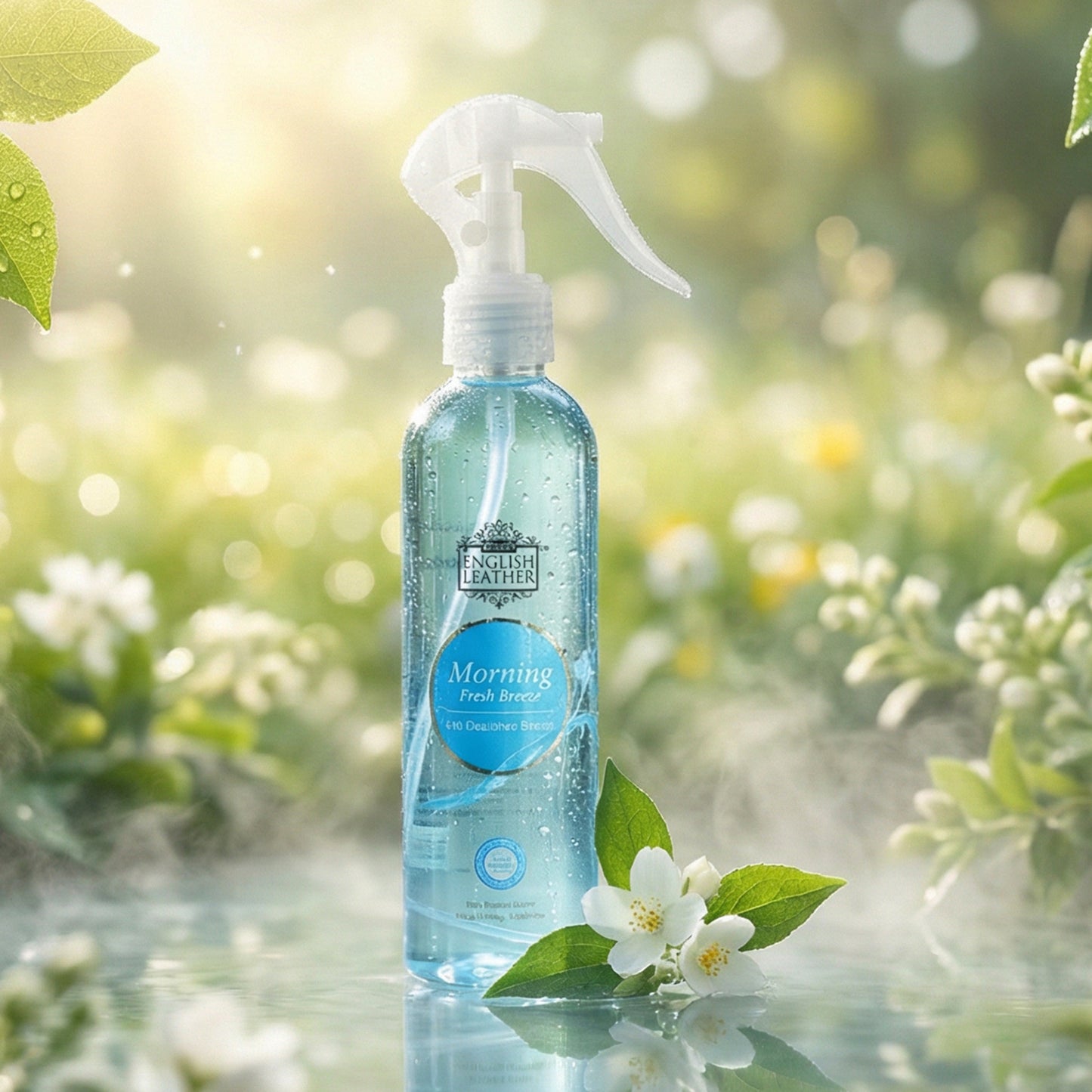 Wukusy Morning Fresh Breeze air freshener spray for home and office, 250ml bottle with a refreshing scent.