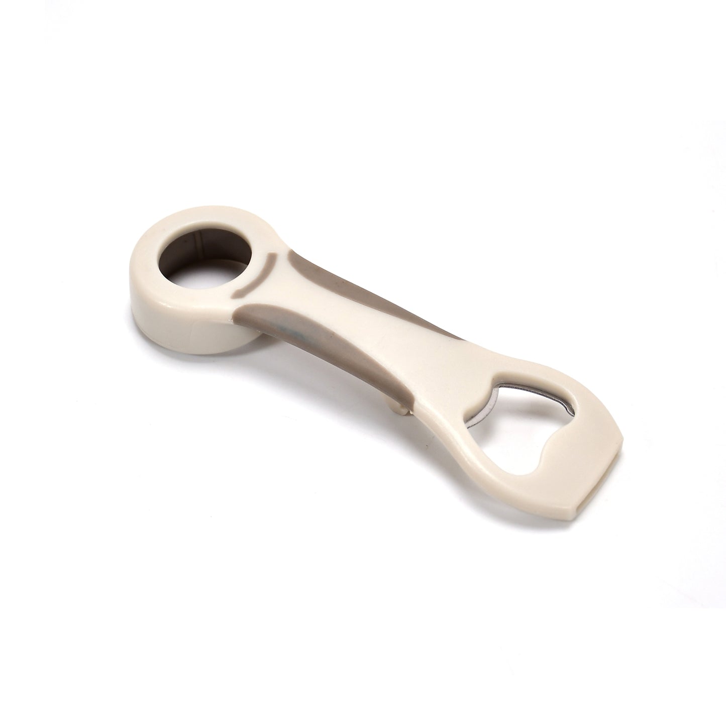 Wukusy 15cm stainless steel bottle opener with a sleek, durable design, perfect for opening bottles easily.