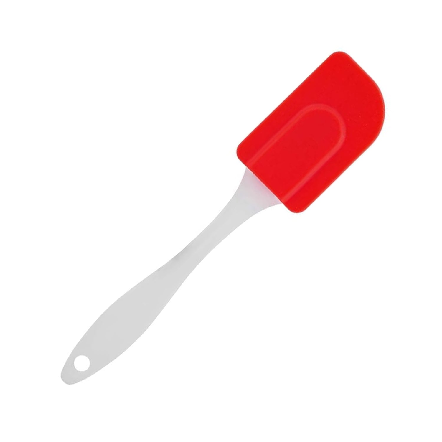 Wukusy silicone cooking spatula for baking, 18 cm, flexible and heat-resistant, perfect for stirring and scraping in the kitchen.