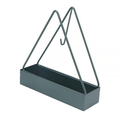 Wukusy triangular iron mosquito coil holder with hanging hook, outdoor mosquito repellent incense holder, stylish and durable design