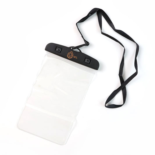 Transparent waterproof mobile phone pouch by Wukusy, sealed plastic cover protects all smartphones from water and dust.