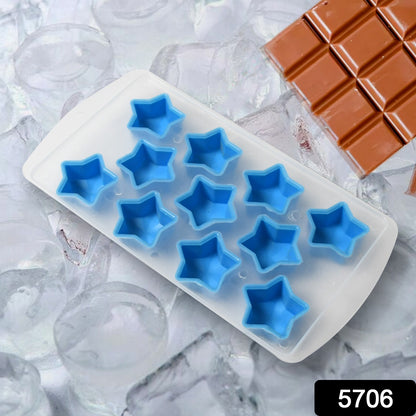 Wukusy silicone ice cube tray with fruit-shaped molds for creative, multi-type ice cubes in a home kitchen setting.