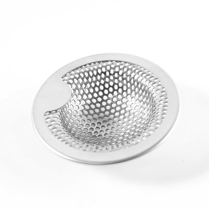 Wukusy stainless steel kitchen sink drain strainer stopper, small size, for preventing debris in kitchen sink.