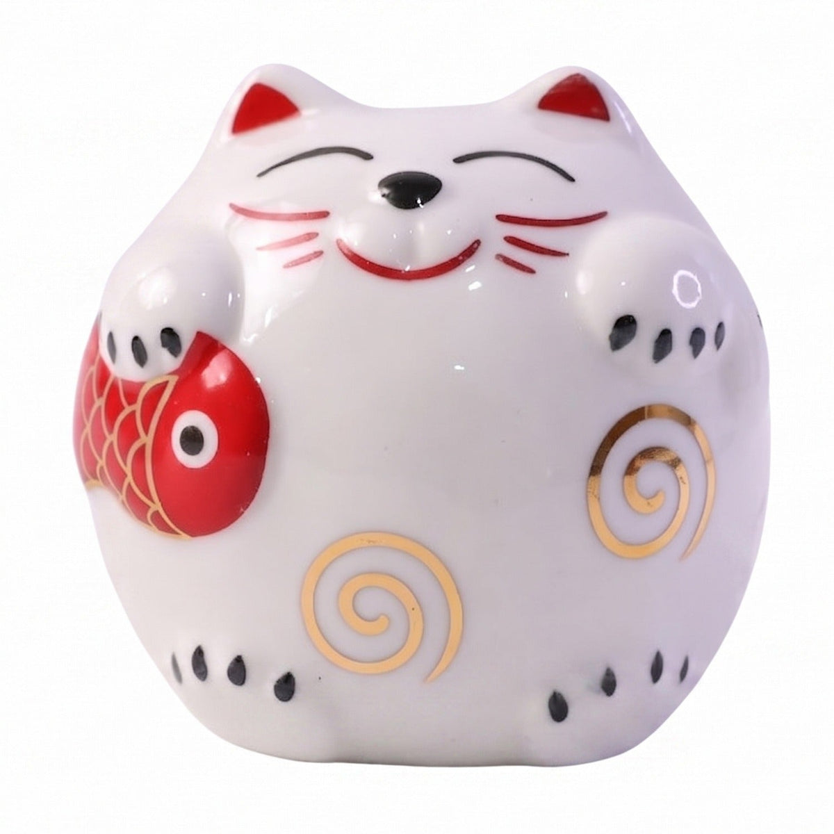 Ceramic Cat Piggy Bank  Cute Coin Saving Box For Kids And Adults