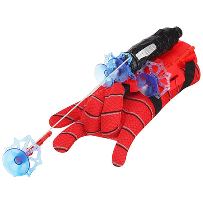 Wukusy web shooter toy for kids, superhero gloves with sticky wall launcher, role-play fun, soft bomb, educational children's toy